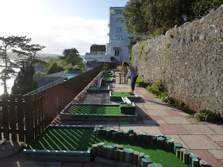 Crazy Golf course at The Imperial Hotel in Torquay, Devon