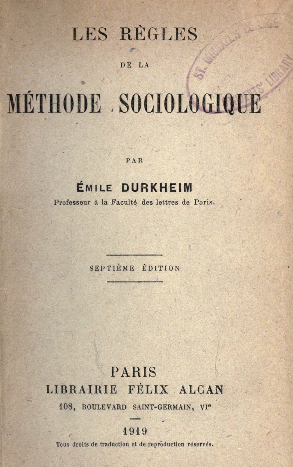 Biografi dan Pemikiran Emile Durkheim Sejarah Peradaban Islam