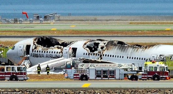 Plane Carrying 307 People Crash At San Francisco International Airport 2