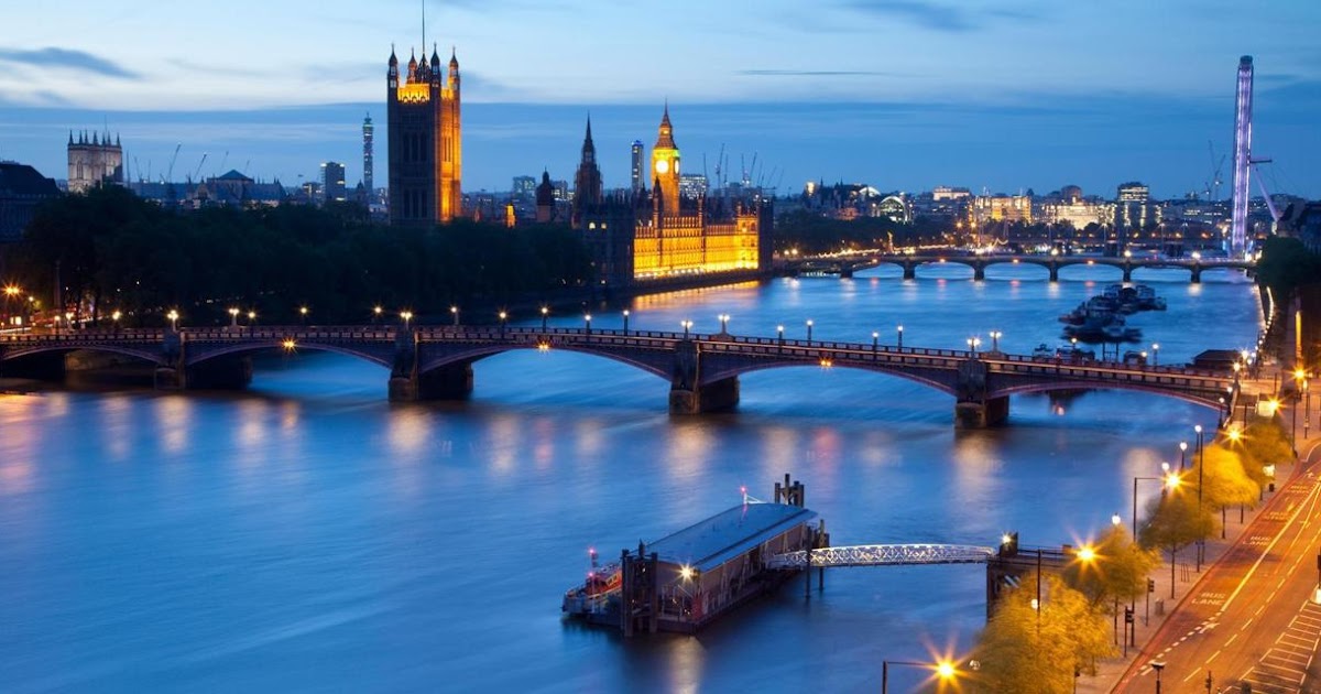 Река Thames в Лондоне