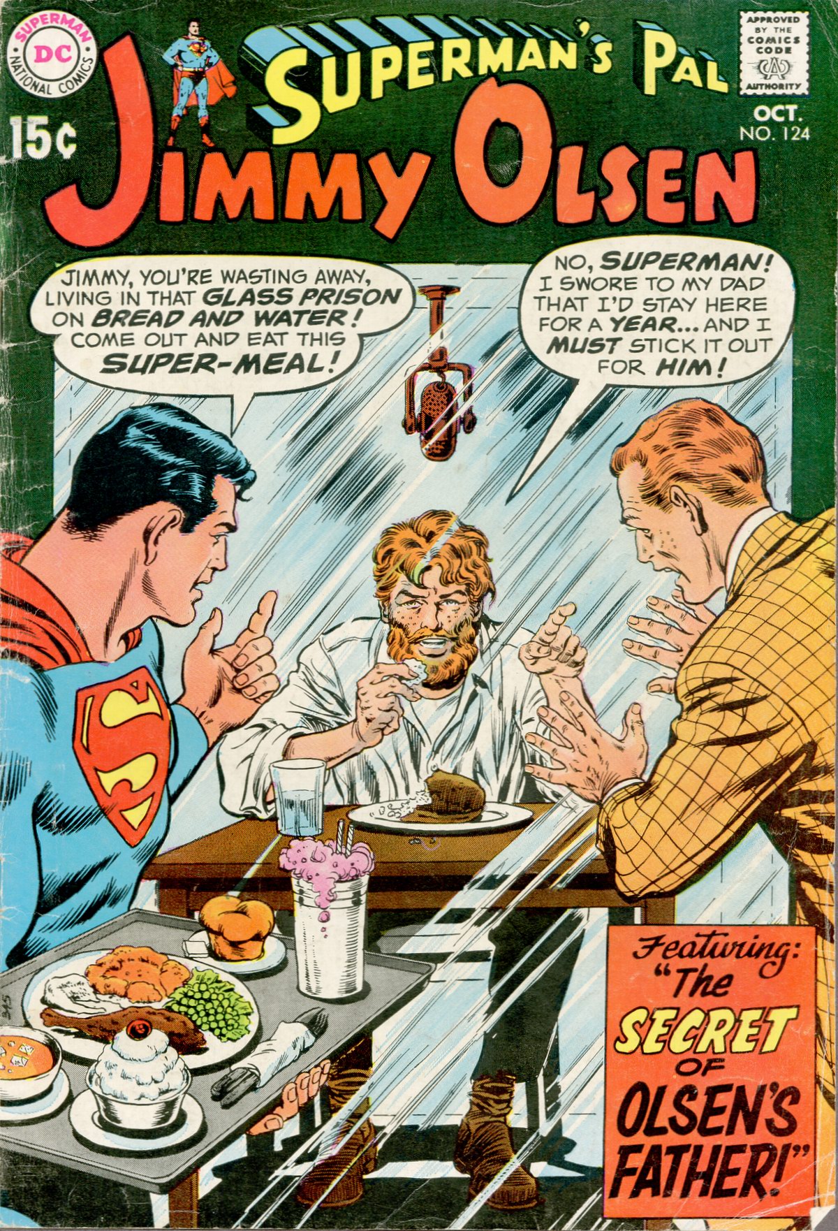 Read online Superman's Pal Jimmy Olsen comic -  Issue #124 - 1