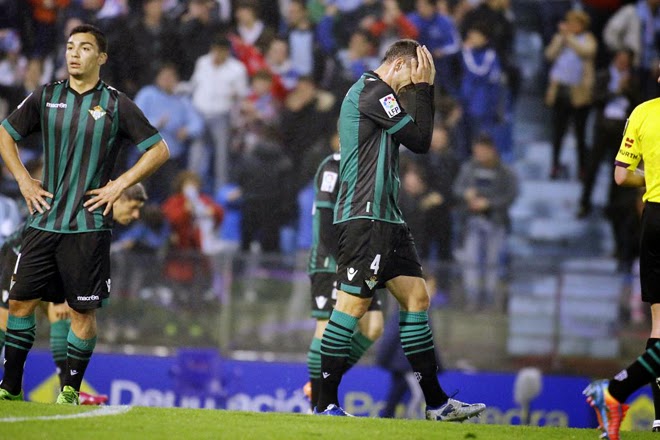 El Betis vuelve a Segunda División tres años después de Vigo Moi Celeste