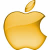 Apple gold logo