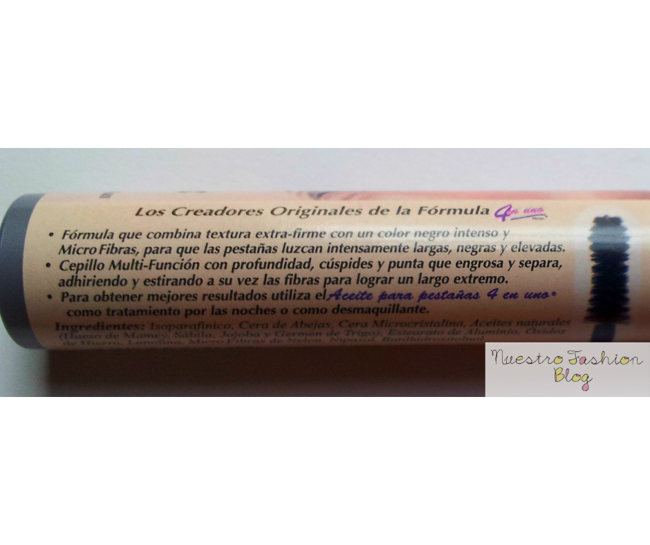 Prosa Mascara 4 En 1 Con Micro Fibras Paulina Luna