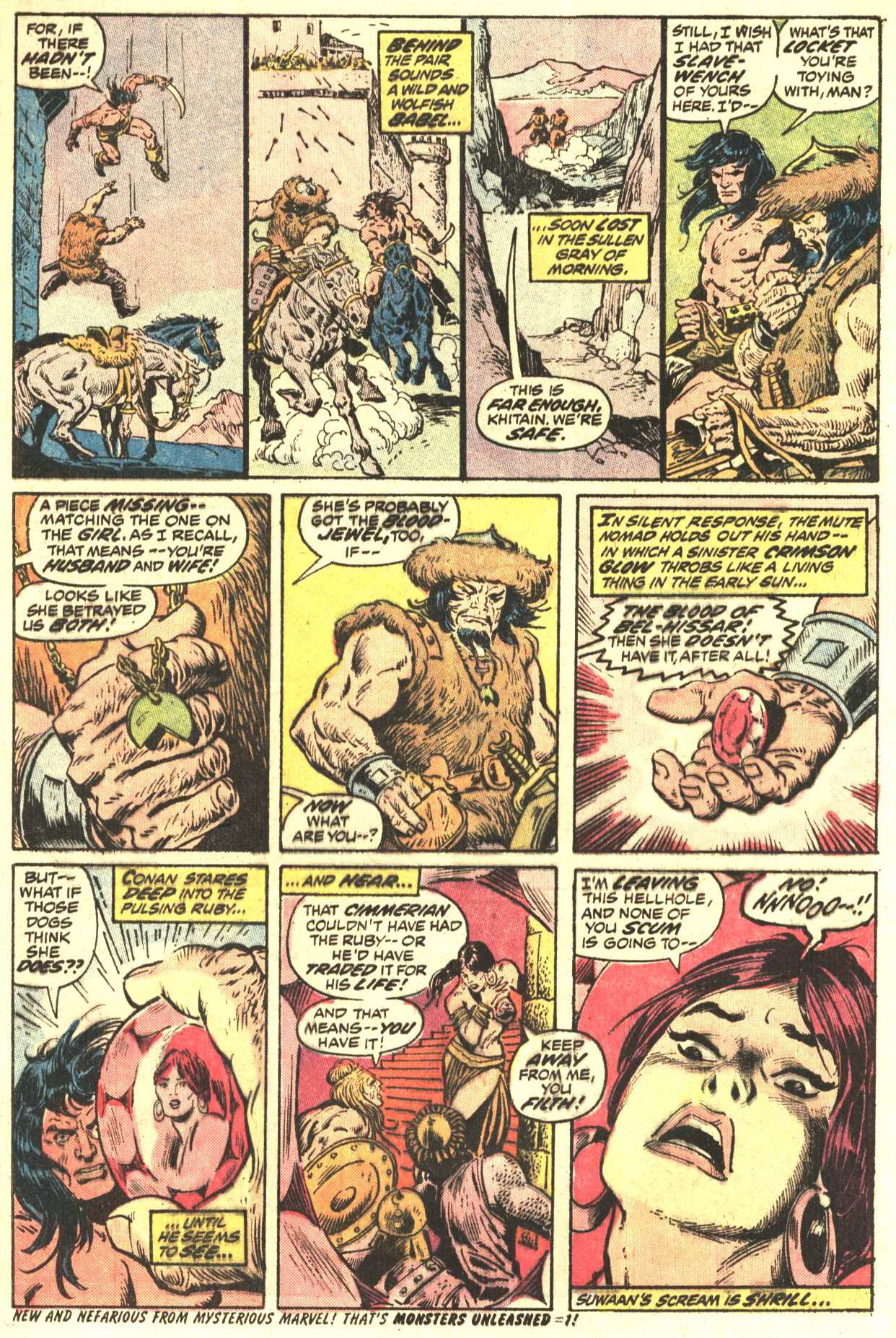 Read online Conan the Barbarian (1970) comic -  Issue #27 - 20