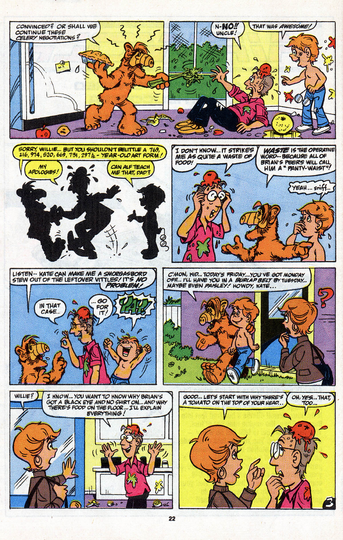Read online ALF comic -  Issue #30 - 24