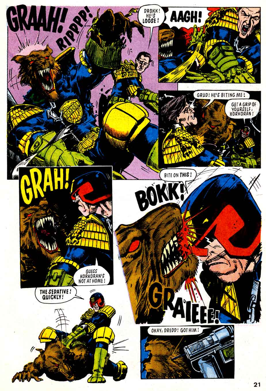 Read online Judge Dredd: The Complete Case Files comic -  Issue # TPB 7 (Part 1) - 19