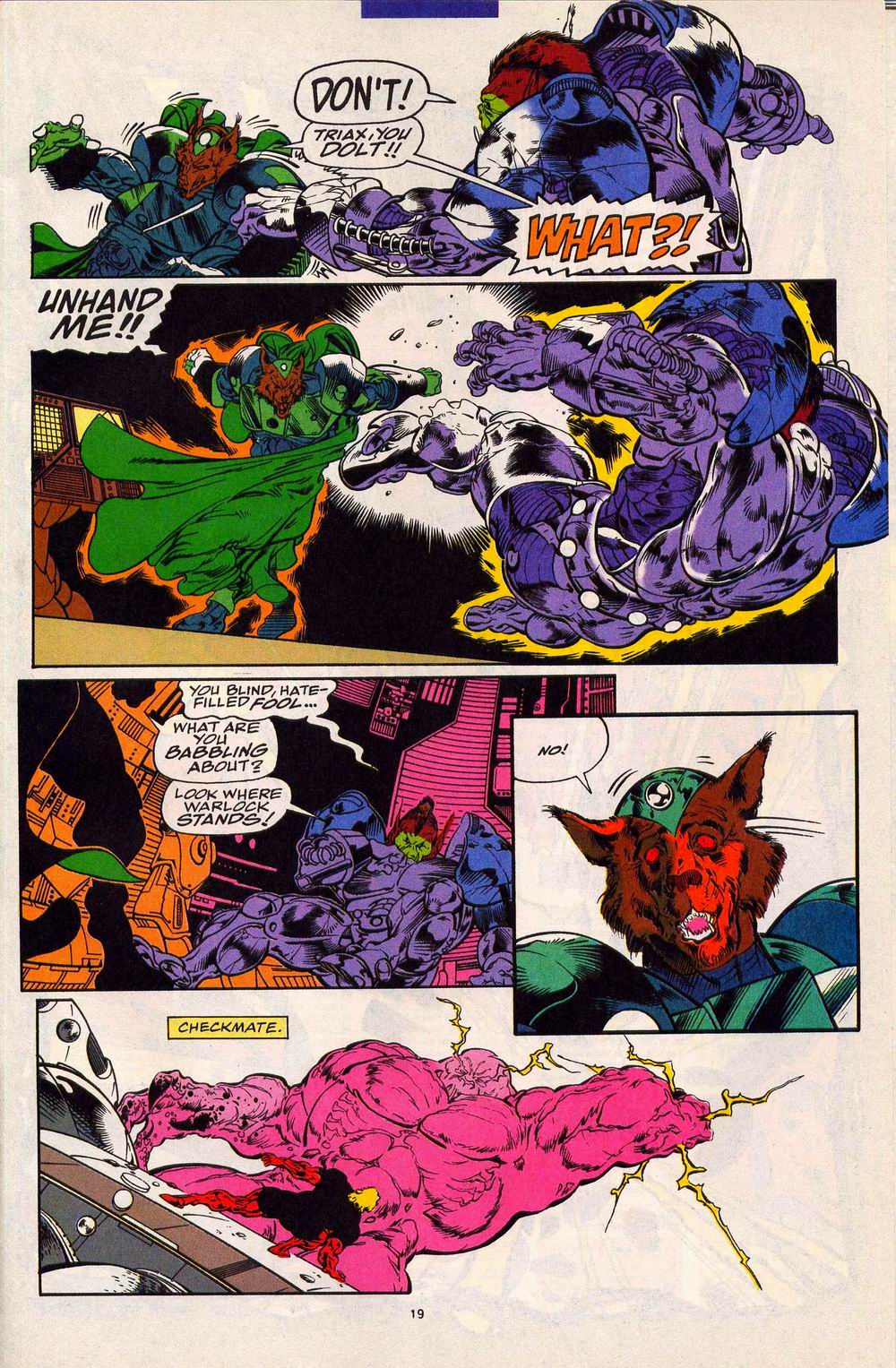 Read online Warlock and the Infinity Watch comic -  Issue #6 - 17