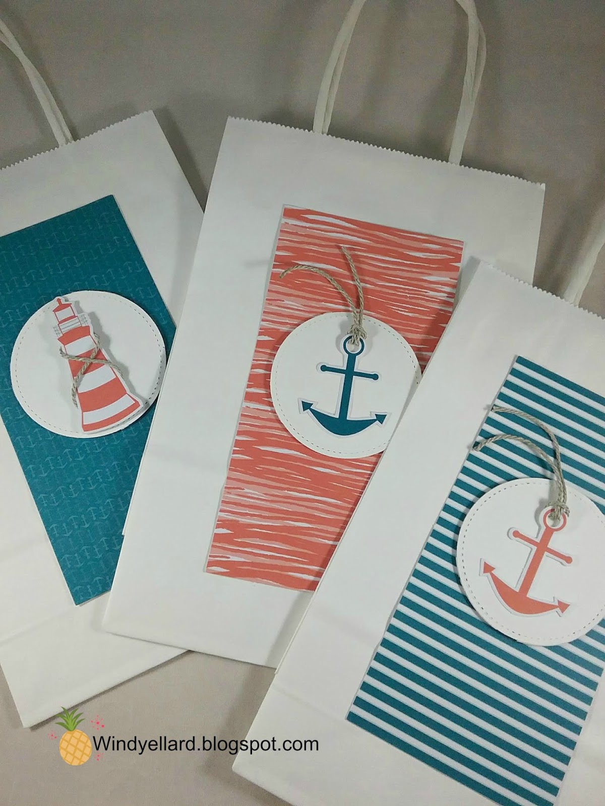Windy S Wonderful Creations You Are My Anchor Gift Bags You Are My Anchor Gift Bags