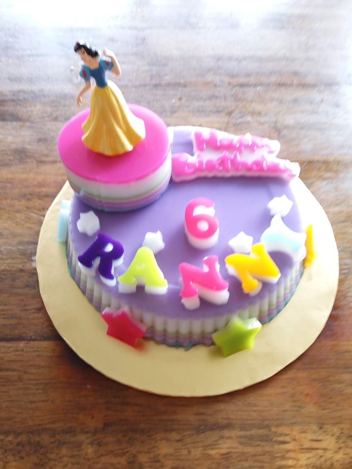 Jelly cake Home made Princess Jelly cakes