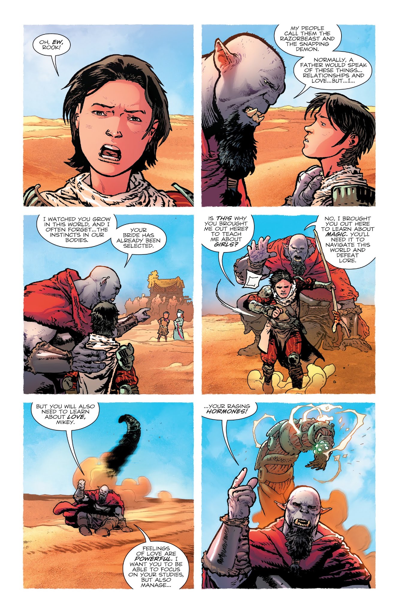 Read online Birthright (2014) comic -  Issue #32 - 12