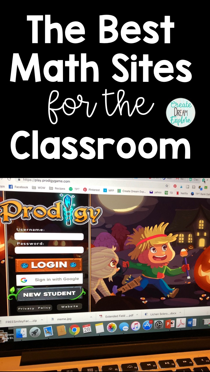 The Best Math sites for the Classroom Free and Paid Create Dream
