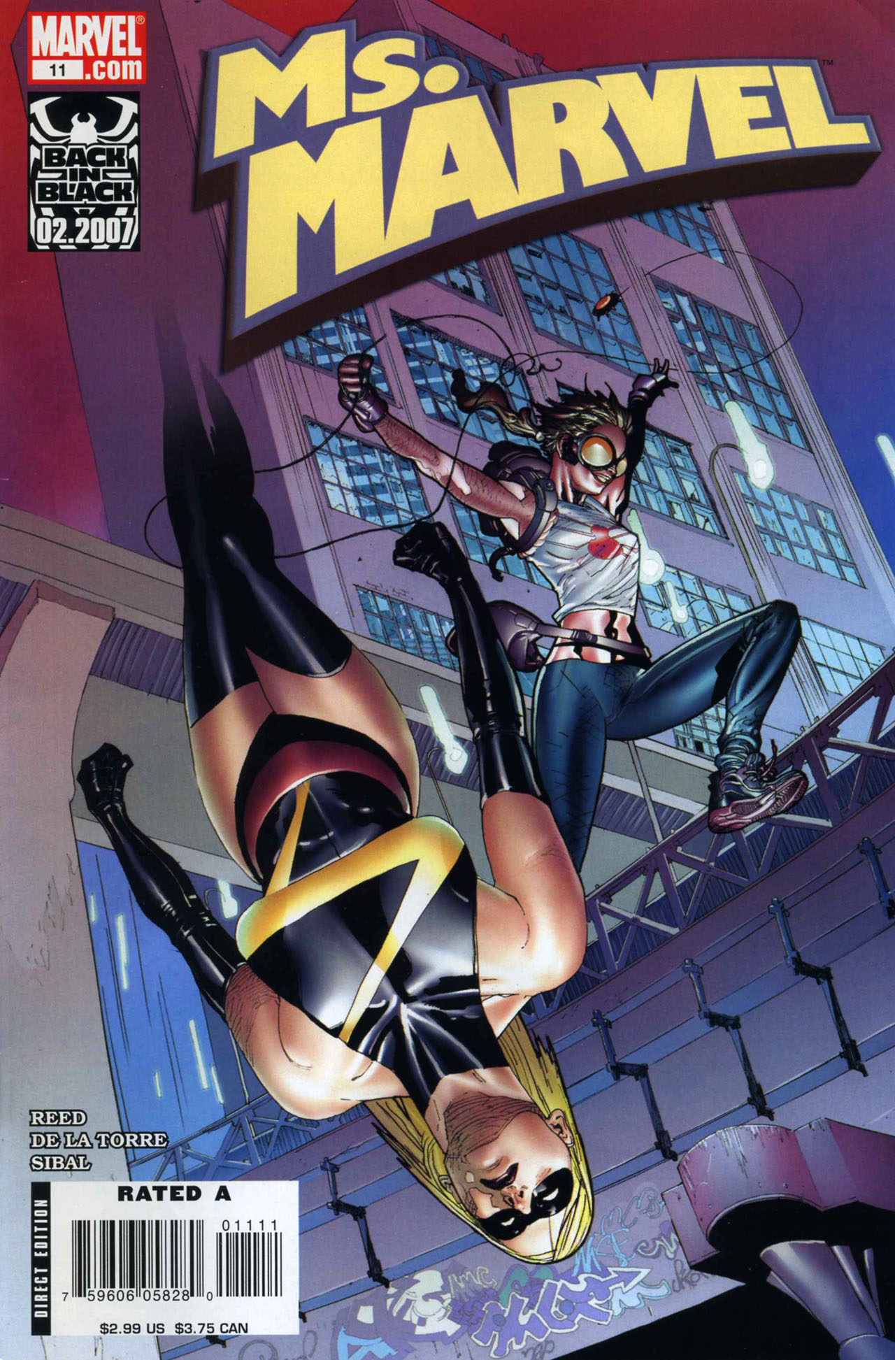 Read online Ms. Marvel (2006) comic -  Issue #11 - 1