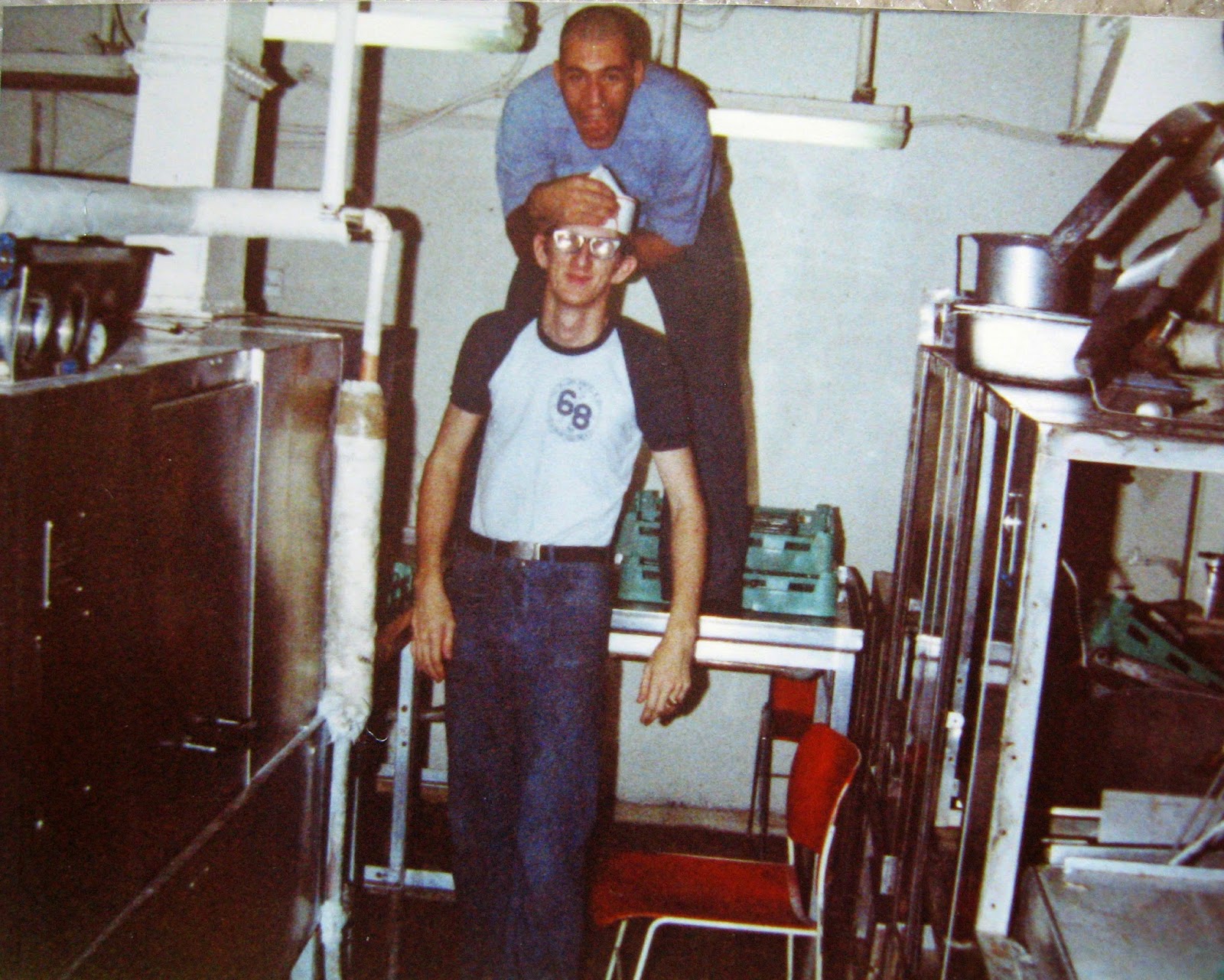 Tommy Mondello USS Nimitz mess deck duty December 1982