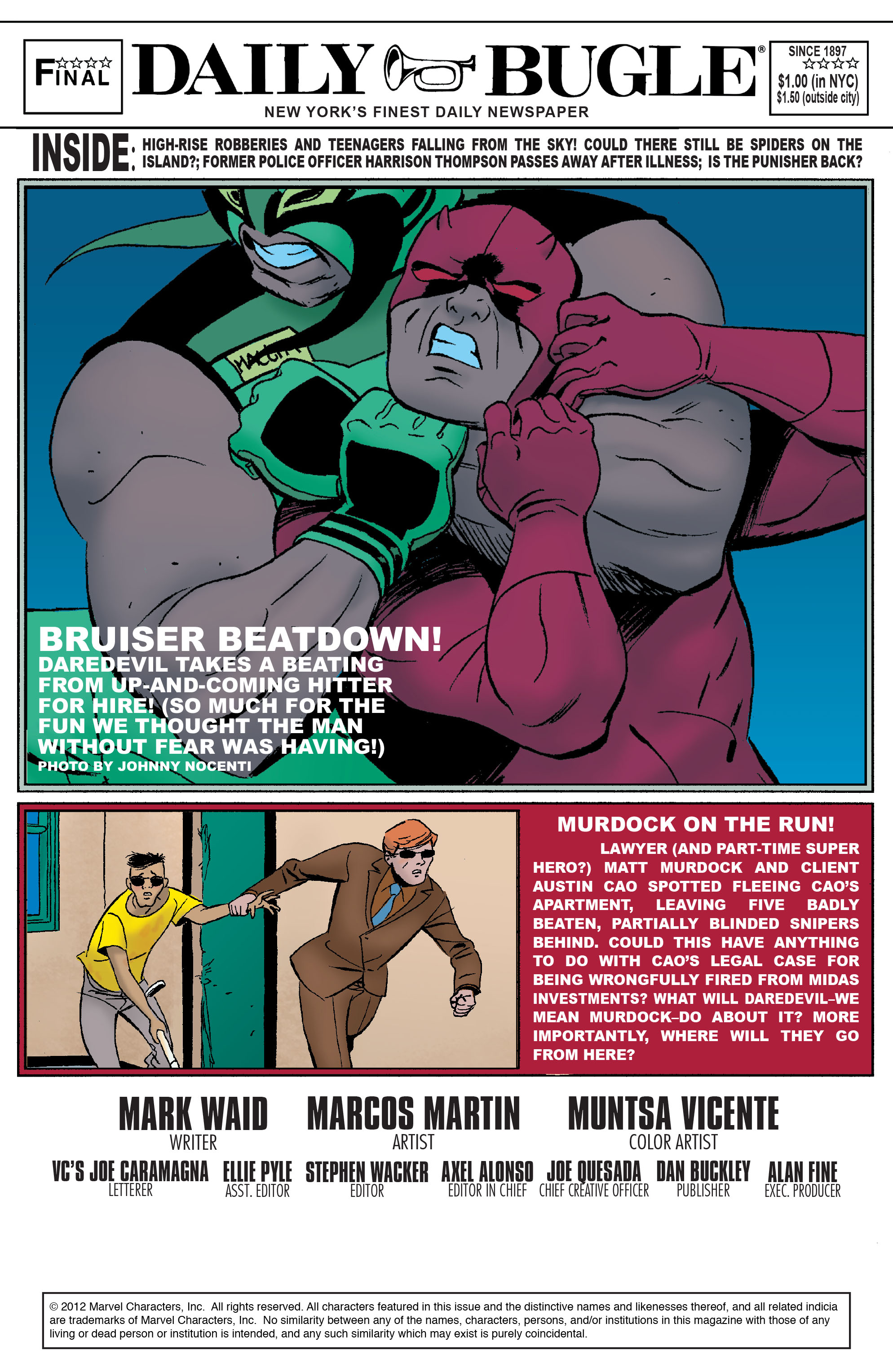 Read online Daredevil (2011) comic -  Issue #6 - 2