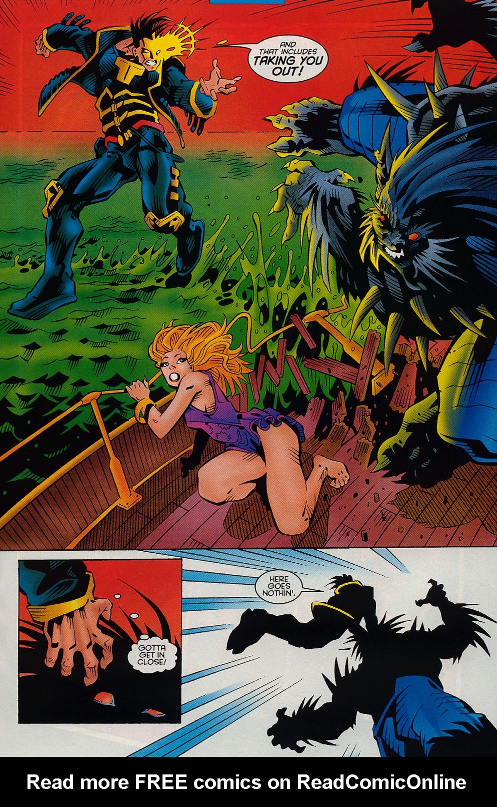 Read online X-Man comic -  Issue #9 - 11