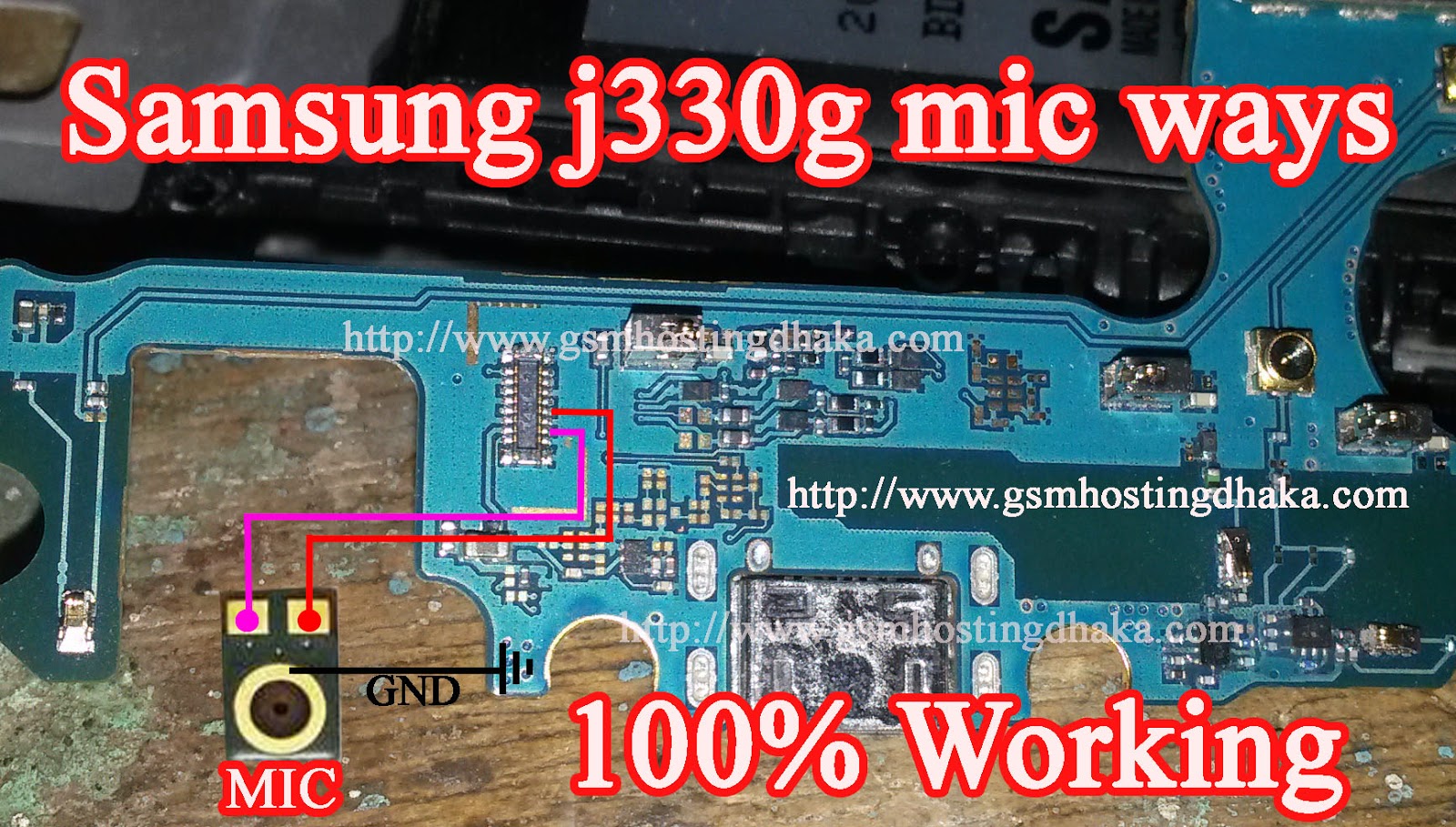Samsung J3 Pro J330g Mic Ways 100 Working Frimwer