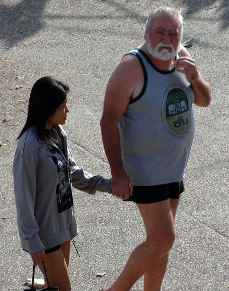 Young Girl Old Man Hotel