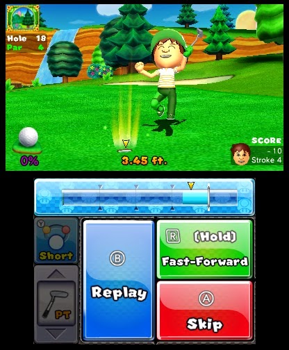 Mario Golf Birdie Score