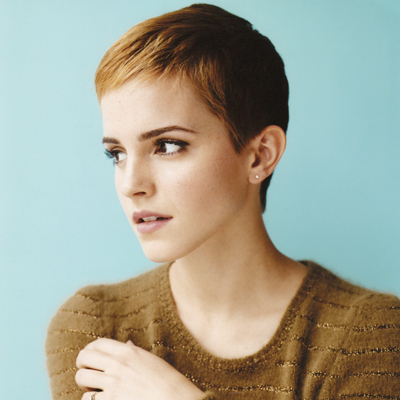 Emma Watson suits strong yet understated tones like Mole Teal Stone 