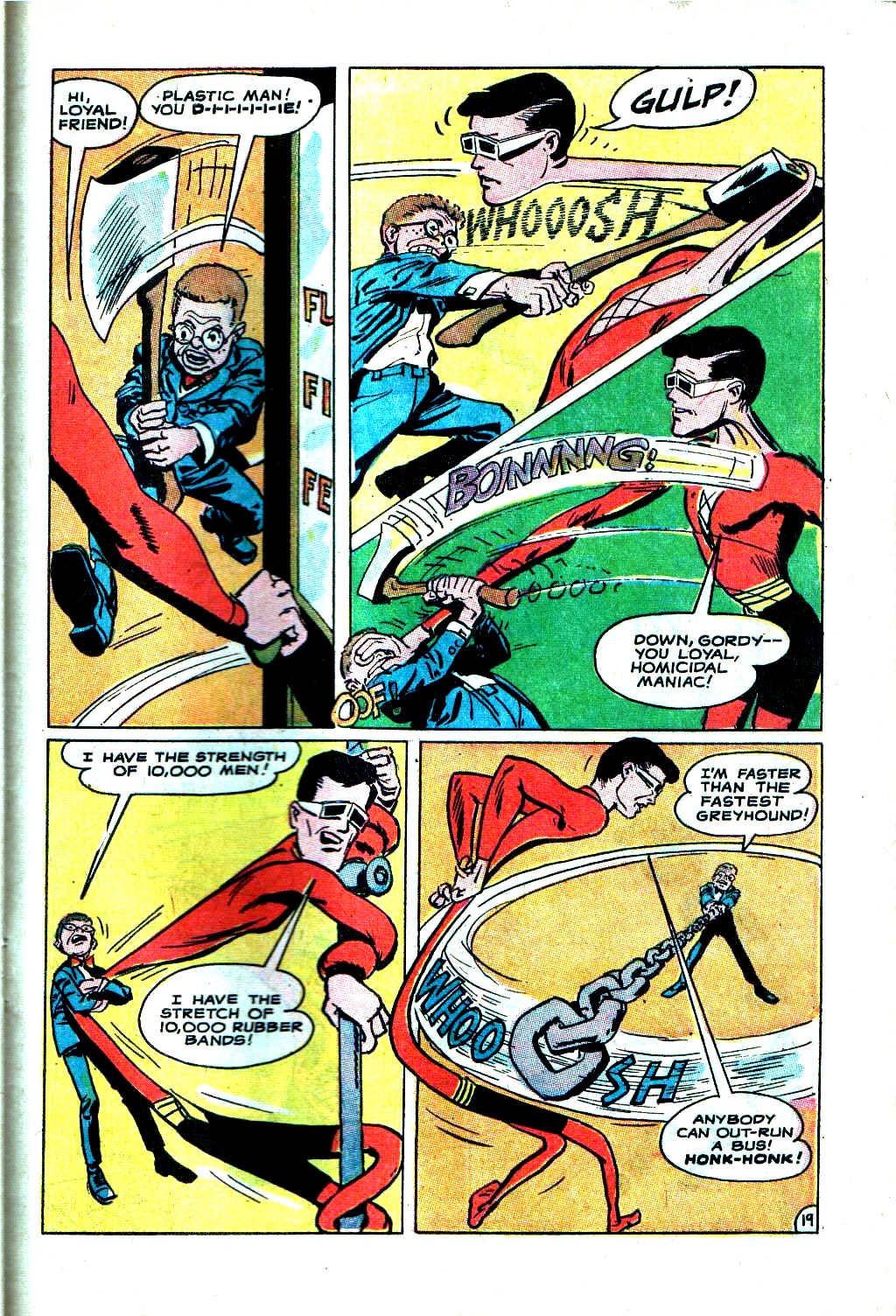 Read online Plastic Man (1966) comic -  Issue #9 - 27