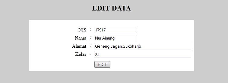 Cara Membuat Form Login dan Perintah Insert, Update, Delete Dengan PHP ...
