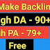 How To Get High Authority DA & PA Backlinks