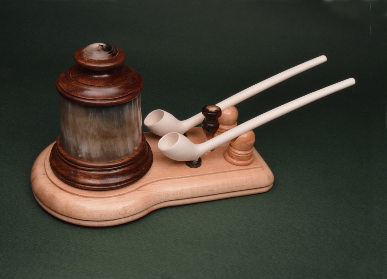 Contemporary Makers Pipe Stand by Eric Armstrong