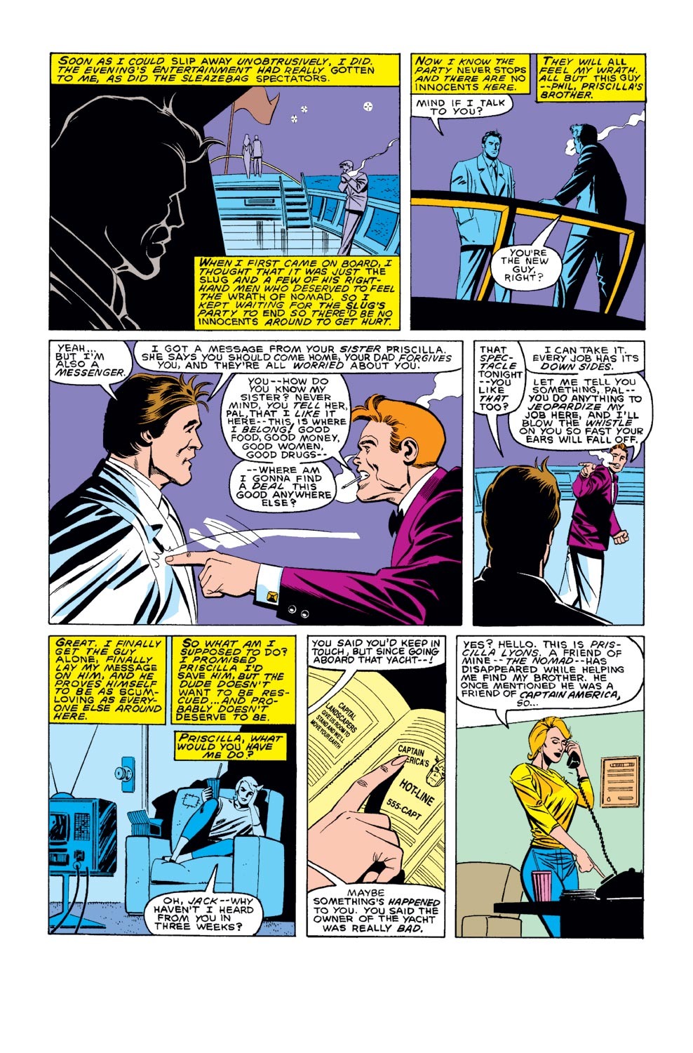 Read online Captain America (1968) comic -  Issue #325 - 10