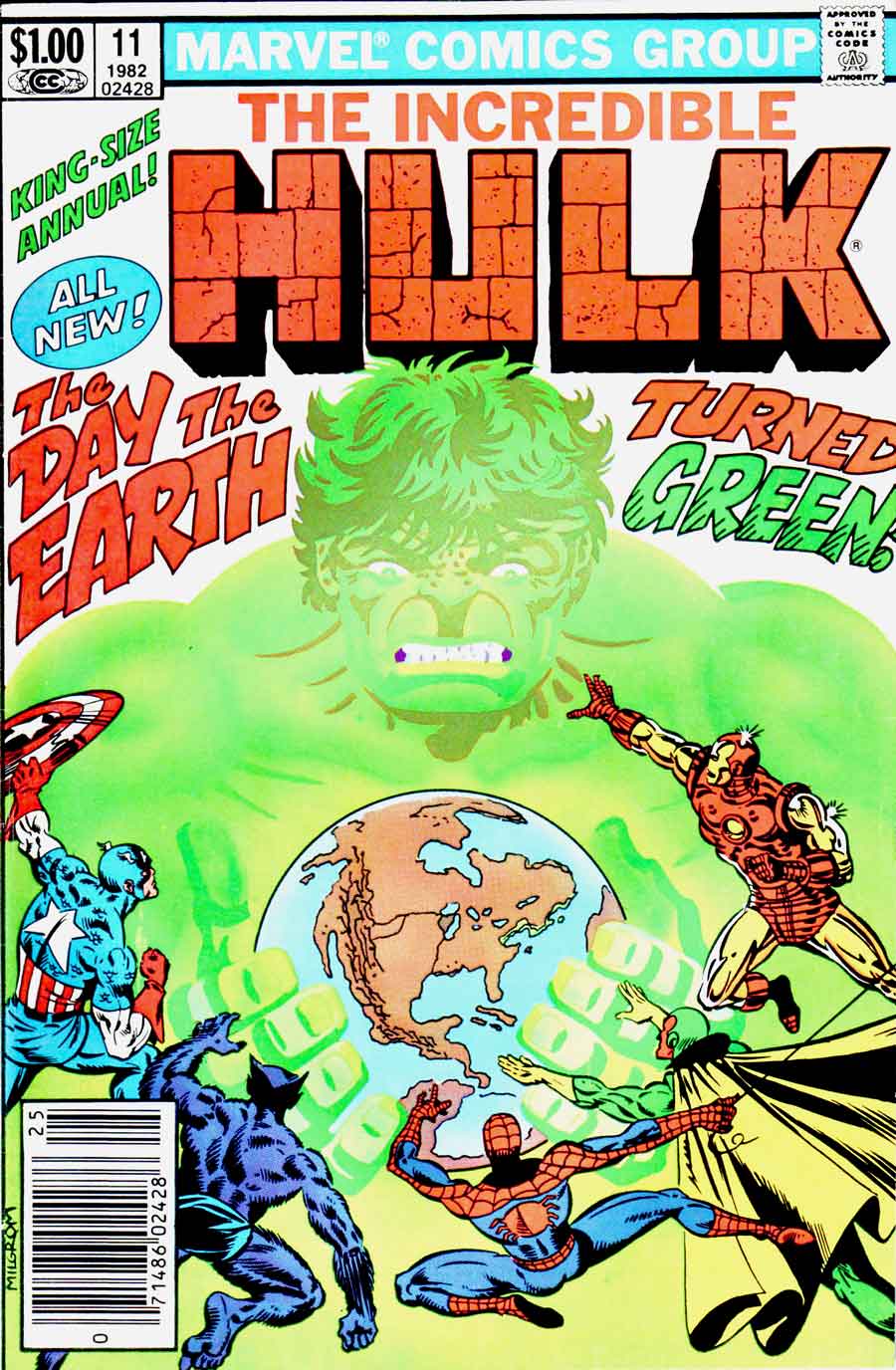 Incredible Hulk v2 annual #11 marvel comic book cover