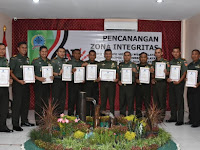 Korem 072/Pamungkas Canangkan Zona Integritas Korem 072/Pamungkas Canangkan Zona Integritas