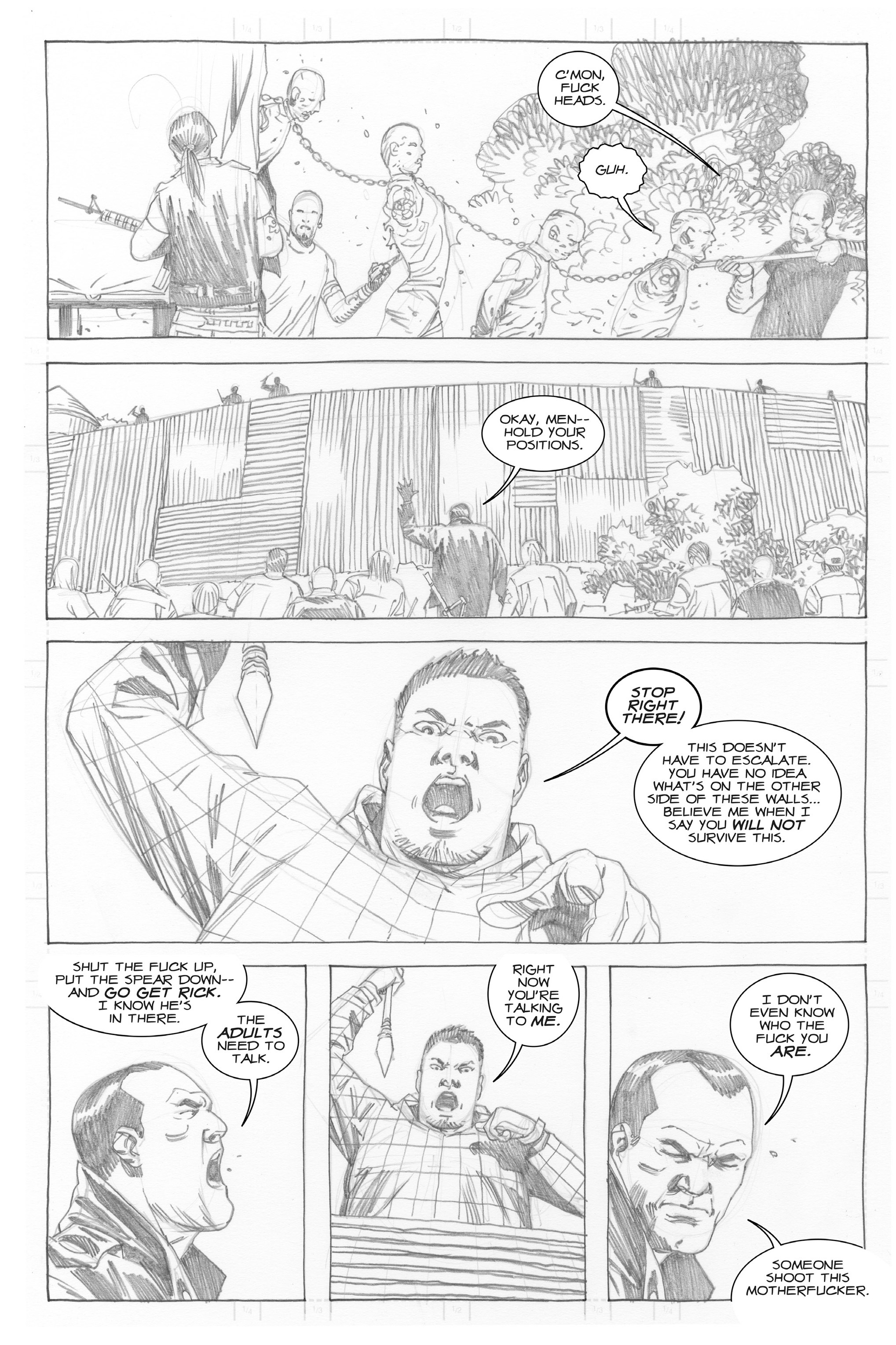 The Walking Dead issue All Out War Artist Proof Edition - Page 177