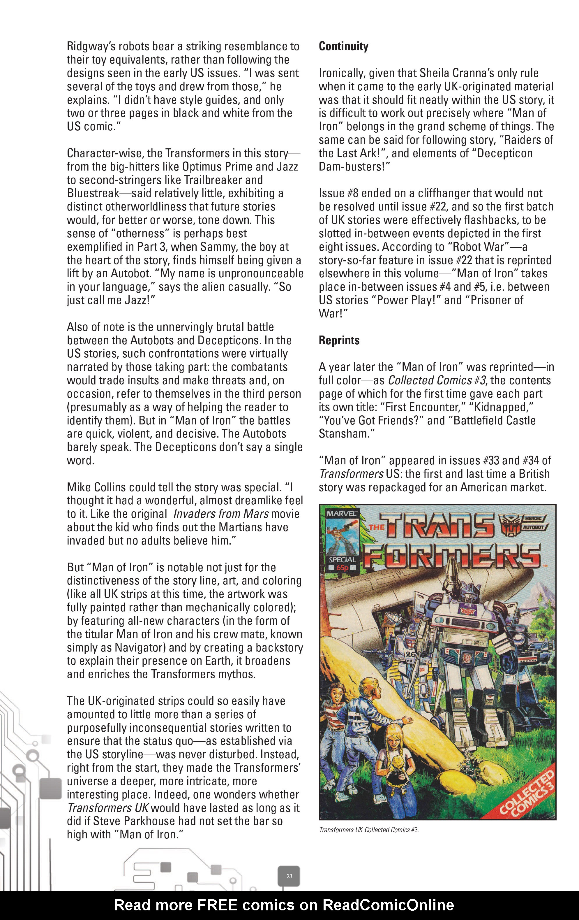 Read online The Transformers Classics UK comic -  Issue # TPB 1 - 24