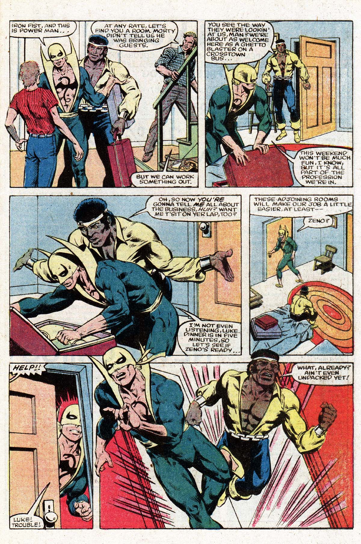Read online Power Man and Iron Fist (1978) comic -  Issue #107 - 9