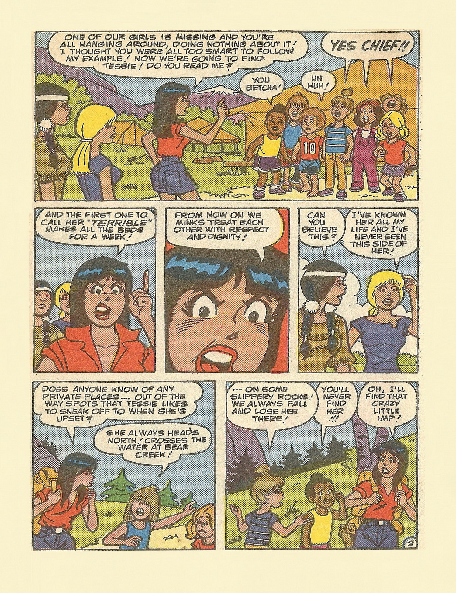 Read online Betty and Veronica Digest Magazine comic -  Issue #38 - 56
