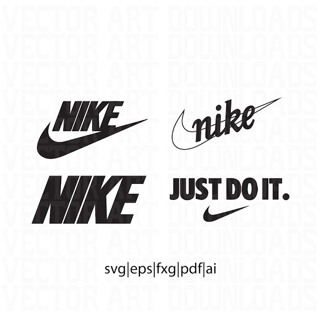 Nike Logo 4 Pack Vector Art Now Available For Download - VectorArtDownload