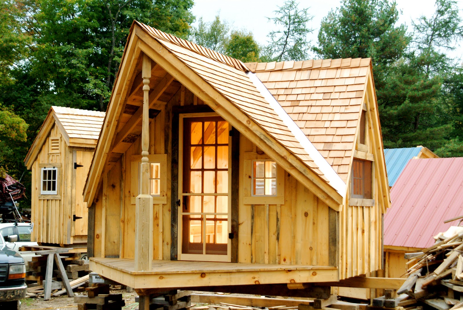 Relaxshacks.com: SIX FREE PLAN SETS for Tiny Houses/Cabins/Shedworking ...
