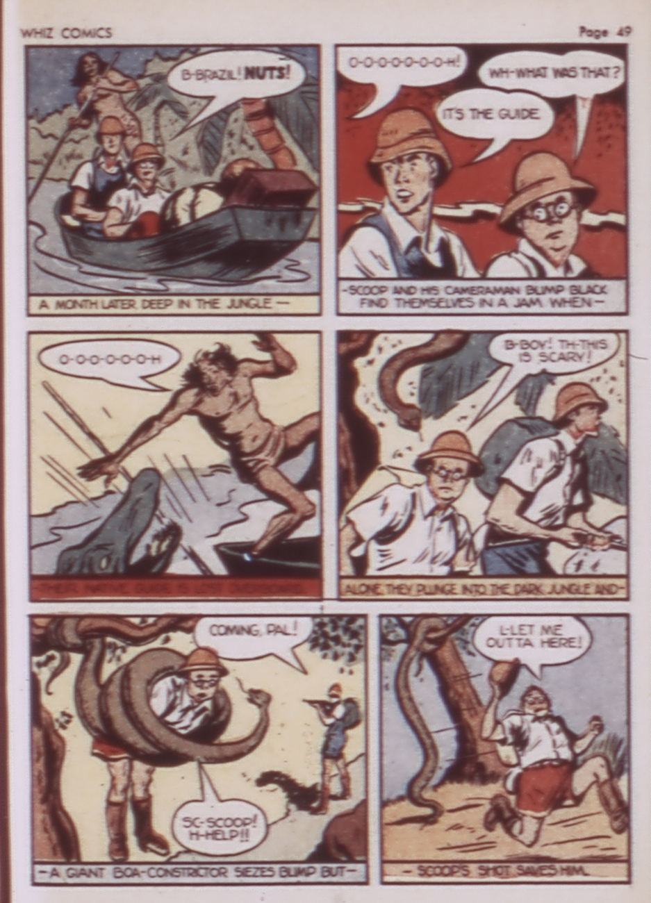 Read online WHIZ Comics comic -  Issue #3-April 1940 - 51