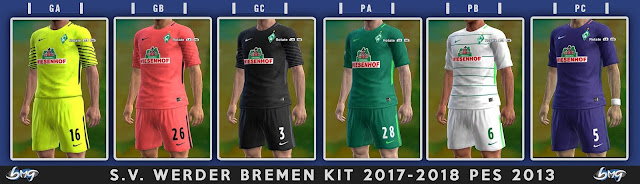 Ultigamerz Pes 2013 Werder Bremen Gdb Kits 2017 2018