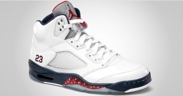 varsity red black and white jordan 5