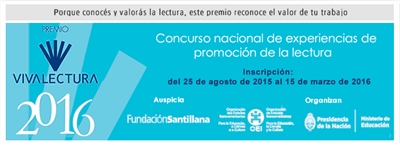 PREMIO VIVA LECTURA 2016