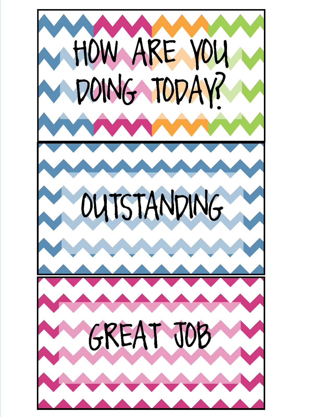 Recipes from Stephanie: Behavior Chart Freebie