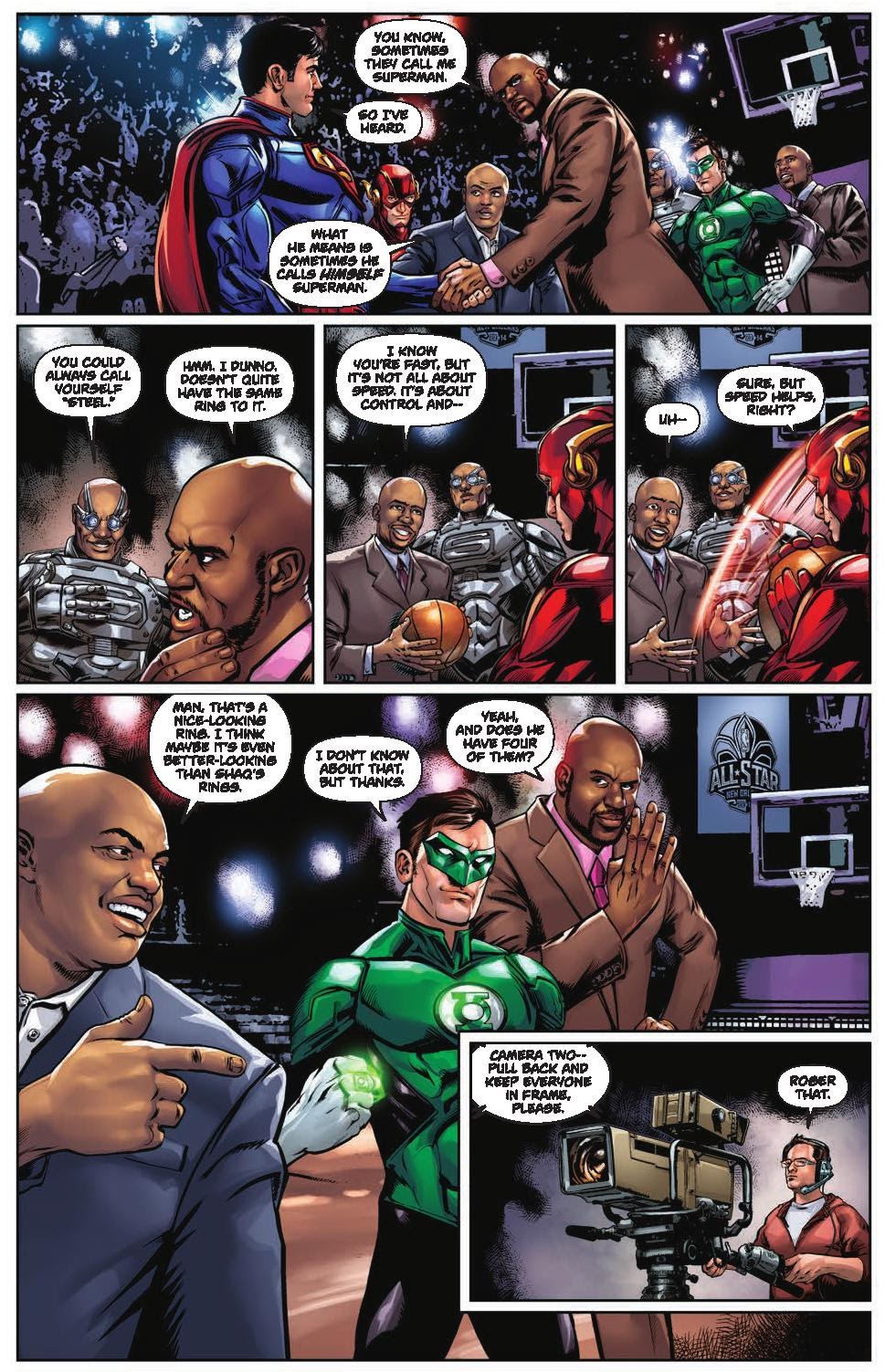 Read online The Justice League Goes Inside the NBA-All Star Edition comic -  Issue # Full - 4
