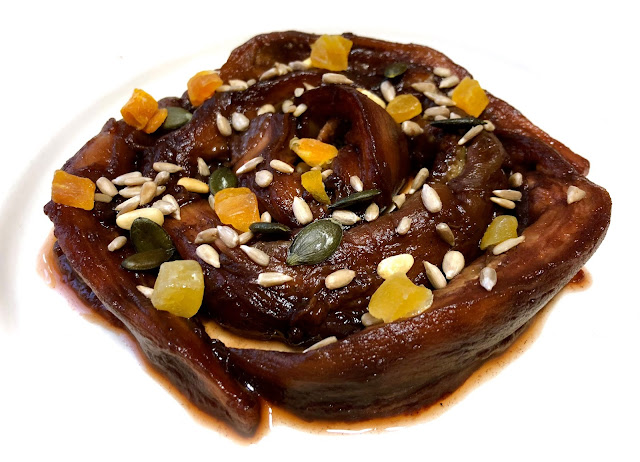 Berenjenas Caramelizadas Al Oporto&#8230; Y Ahora Ponle Una Carne Al Lado...
