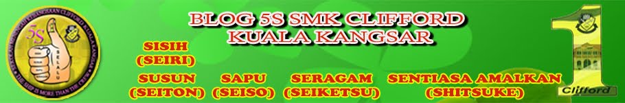 Blog 5S SMK Clifford Kuala Kangsar