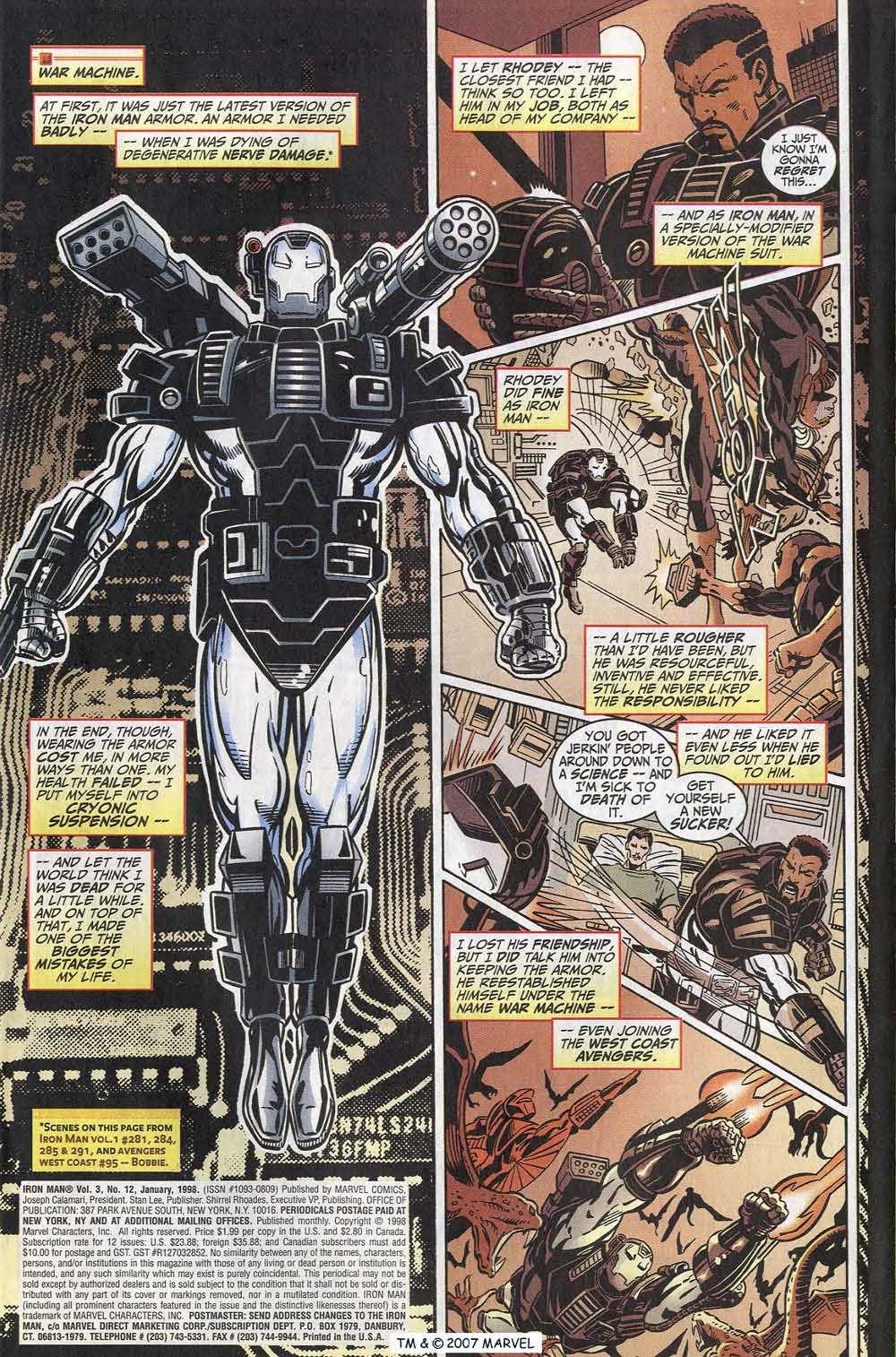 Read online Iron Man (1998) comic -  Issue #12 - 5