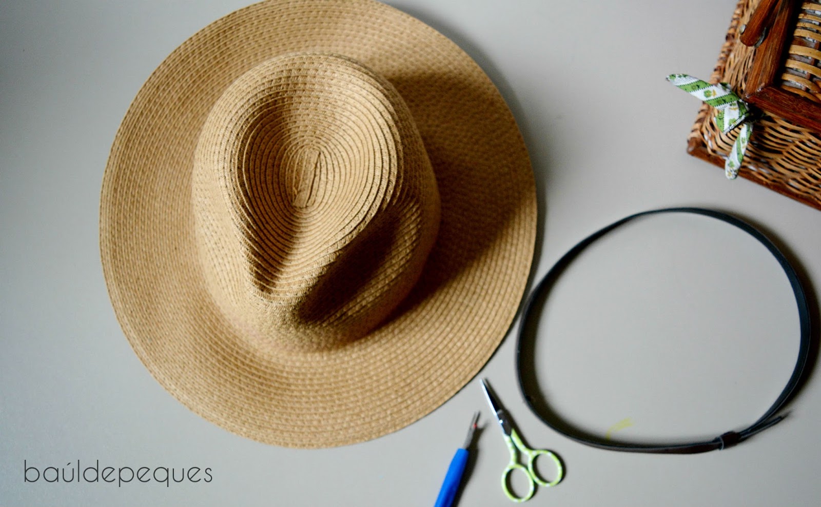 Tutorial, sombrero étnico HANDBOX