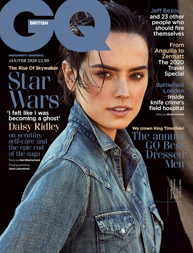 Daisy Ridley - GQ UK Magazine December 2019 Photoshoot 