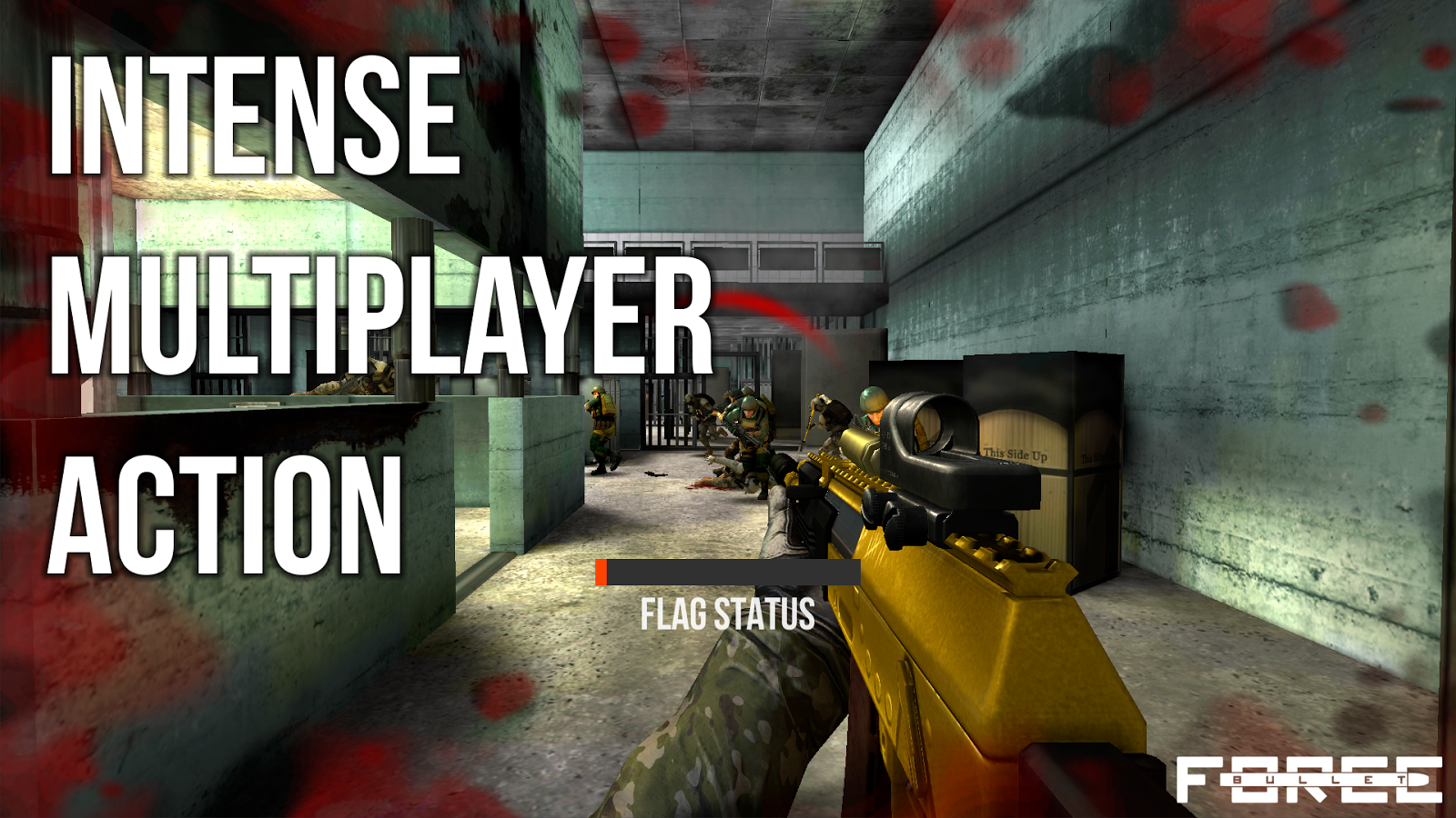 لعبه الاكشن والتصويب الرائعه Bullet Force v1.03 مهكره test