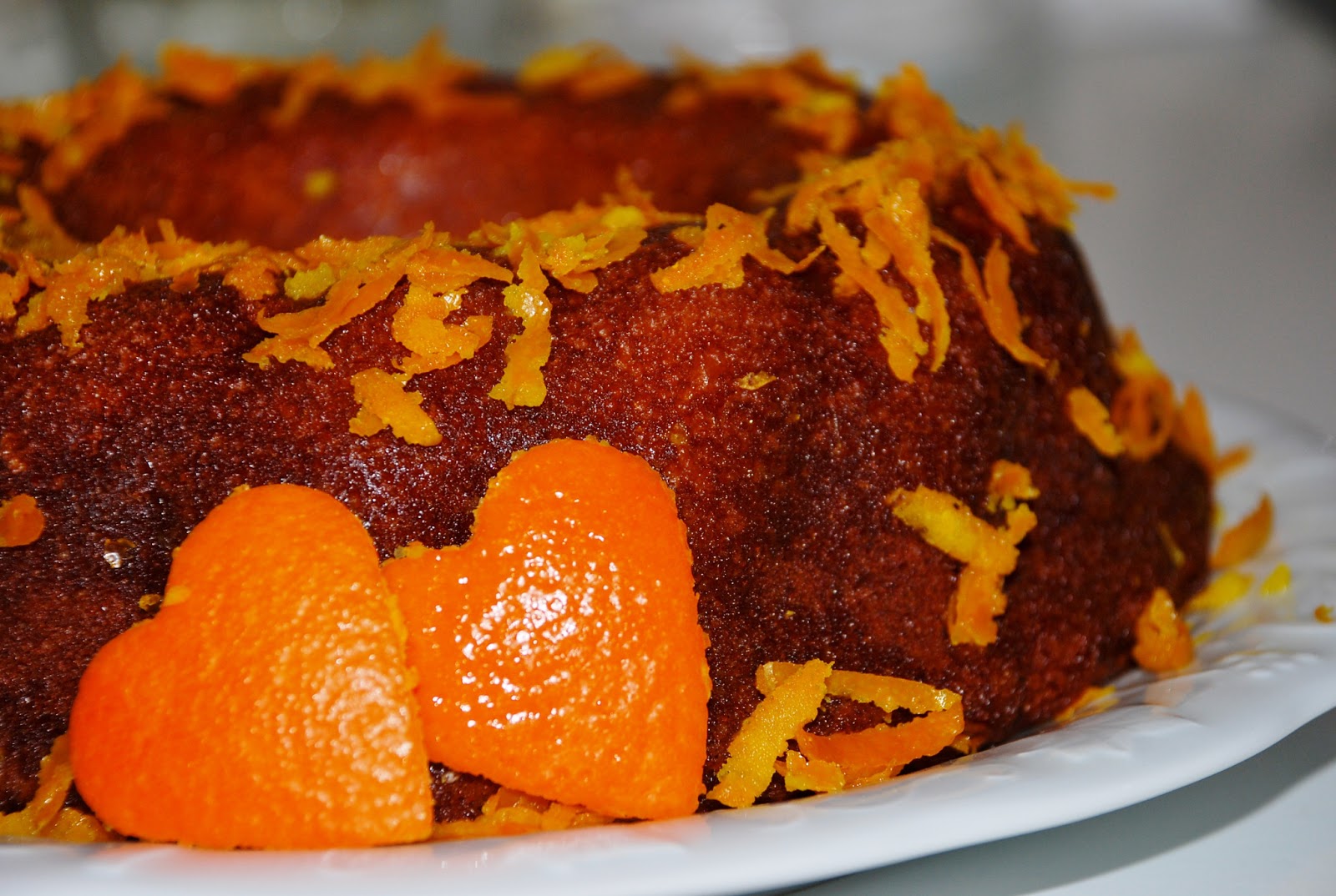 Satush�un Renkli Dünyası Baharın İlk Sabahları Portakallı Kek